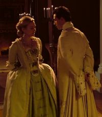 [Reinette meets King Louis XV of France.]