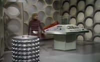 [Jo enters the TARDIS for the first time.]