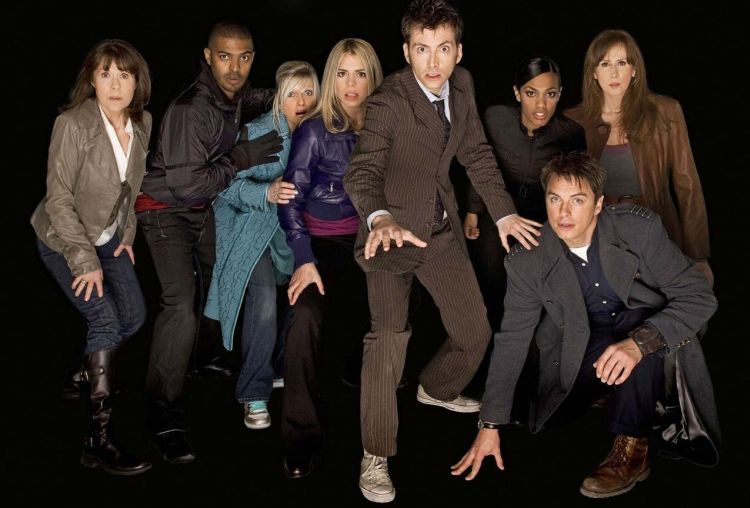 [The 10th Doctor and the "Children of Time".]