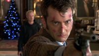 [The Doctor confronts the Time Lordsl.]